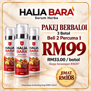 PAKEJ BERBALOI ( 3 BOTOL )